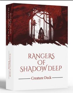 RANGERS OF SHADOWDEEP -  CREATURE CARD DECK (ENGLISH) -  CARDS ACCESSORY
