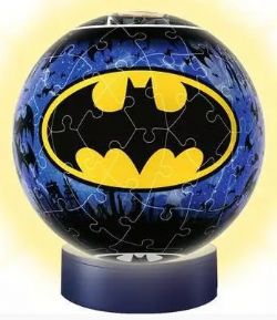 RAVENSBURGER -  3D BALL BATMAN  - NIGHTLIGHT(72 PIECES) -  CASSE-TÊTE 3D