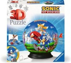 RAVENSBURGER -  3D SONIC THE HEDGEHOG BALL (72 PIECES) -  SONIC THE HEDGEHOG