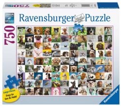 RAVENSBURGER -  99 LOVABLE DOGS (750 PIECES)