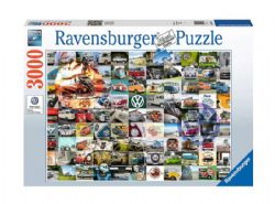 RAVENSBURGER -  99 VW CAMPERVAN MOMENTS (3000 PIECES)