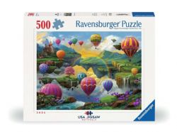 RAVENSBURGER -  AIR BALLOON VALLEY (500 PIECES)