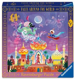 RAVENSBURGER -  ALADDIN AND THE WONDERFUL LAMP (64 PIECES) -  TALES AROUND THE WORLD