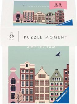 RAVENSBURGER -  AMSTERDAM (99 PIECES) -  PUZZLE MOMENT