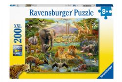 RAVENSBURGER -  ANIMALS OF THE SAVANNA (200 XXL PIECES) - 8+