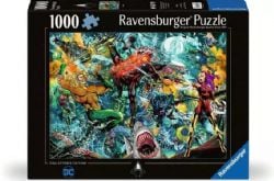 RAVENSBURGER -  AQUAMAN (1000 PIECES) -  DC COLLECTOR EDITION