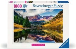 RAVENSBURGER -  ASPEN, COLORADO (1000 PIECES) -  BEAUTIFUL MOUNTAINS