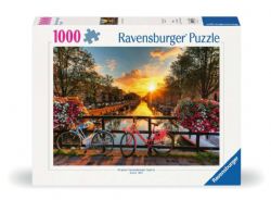 RAVENSBURGER -  BICYCLES IN AMSTERDAM (1000 PIECES)