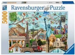 RAVENSBURGER -  BIG CITY COLLAGE (5000 PIECES)