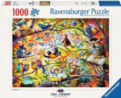 RAVENSBURGER -  BUSY BIRDIES (1000 PIECES) -  DEAN MACADAM