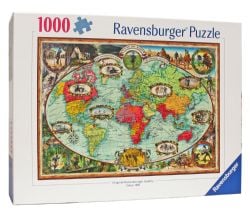 RAVENSBURGER -  BYCICLE RIDE AROUND THE WORLD (1000 PIECES)