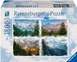 RAVENSBURGER -  CASTLE THROUGH THE SEASONS (18000 PIECES)