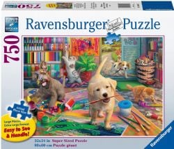 RAVENSBURGER -  CUTE CRAFTERS (750 PIECES)