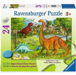 RAVENSBURGER -  DINOSAUR PALS - FLOOR PUZZLE (24 PIECES XXL)