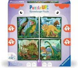 RAVENSBURGER -  DINOSAURS (25/36/42/56 PIECES) -  PUZZLE UP!