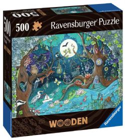 RAVENSBURGER -  FANTASY FOREST (500 PIECES) -  WOODEN