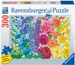 RAVENSBURGER -  FLORAL RAINBOW (300 PIECES )
