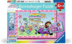 RAVENSBURGER -  GABBY'S DOLLHOUSE (2X24 PIECES) -  GABBY'S DOLLHOUSE