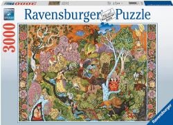 RAVENSBURGER -  GARDEN OF SUN SIGNS (3000 PIECES)
