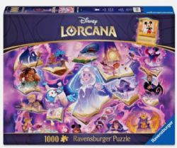 RAVENSBURGER -  GLITTER OF THE REALM - AMETHYST (1000 PIECES) -  DISNEY LORCANA