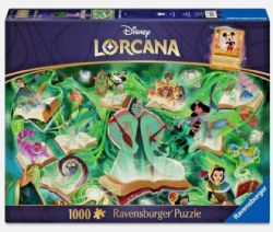 RAVENSBURGER -  GLITTER OF THE REALM - EMERALD (1000 PIECES) -  DISNEY LORCANA