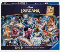 RAVENSBURGER -  GLITTER OF THE REALM - STEEL (1000 PIECES) -  DISNEY LORCANA