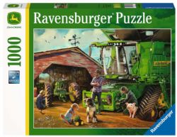 RAVENSBURGER -  JOHN DEERE THEN AND NOW (1000 PIECES)