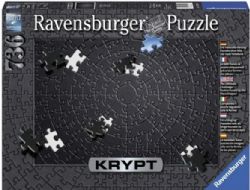 RAVENSBURGER -  KRYPT BLACK (736 PIECES)