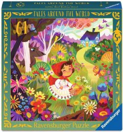 RAVENSBURGER -  LITTLE RED RIDING HOOD (64 PIECES) -  TALES AROUND THE WORLD