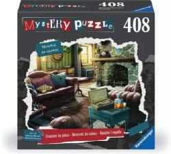 RAVENSBURGER -  MEURTRE EN CADEAU (408 PIECES) (FRENCH) -  MYSTERY