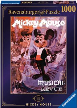 RAVENSBURGER -  MICKEY MOUSE REVUE ATTRACTION POSTER 1971 (1000 PIECES)