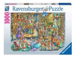 RAVENSBURGER -  MIDNIGHT AT THE LIBRARY (1000 PIECES)
