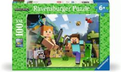 RAVENSBURGER -  MINECRAFT (100 PIECES XXL) -  MINECRAFT