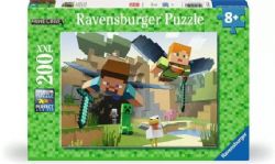 RAVENSBURGER -  MINECRAFT ADVENTURES (200 PIECES XXL) -  MINECRAFT