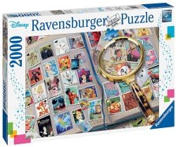 RAVENSBURGER -  MY FAVORITE STAMPS (2000 PIECES) -  DISNEY