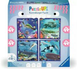 RAVENSBURGER -  OCEAN LIFE (64/72/81/90 PIECES) -  PUZZLE UP!