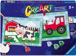 RAVENSBURGER -  PAINT BY NUMBERS - FARM (12