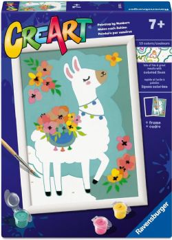 RAVENSBURGER -  PAINT BY NUMBERS - NO PROBLLAMA (7 X 10