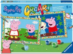RAVENSBURGER -  PAINT BY NUMBERS - PEPPA PIG (12