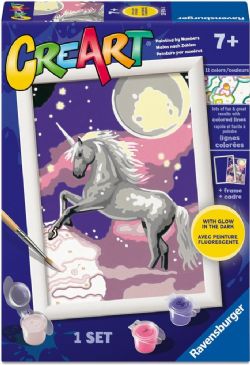 RAVENSBURGER -  PAINT BY NUMBERS - UNICORN (5 X 7