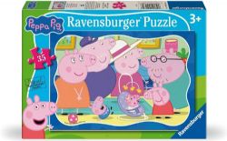 RAVENSBURGER -  PEPPA PIG (35 PIECES) -  PEPPA PIG