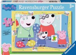 RAVENSBURGER -  PEPPA PIG - PEPPA MEETS PENNY'S PARENTS (35 PIECES)