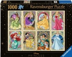 RAVENSBURGER -  PRINCESS ART (1000 PIECES) -  DISNEY PRINCESS