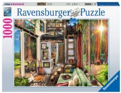 RAVENSBURGER -  REDWOOD FOREST TINY HOUSE (1000 PIECES)