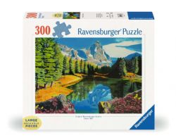 RAVENSBURGER -  ROCKY MOUNTAIN REFLECTIONS (300 PIECES) -  LARGE PIECE FORMAT