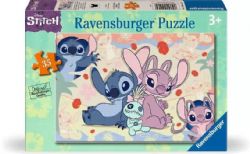 RAVENSBURGER -  STITCH AND ANGEL (35 PIECES) -  DISNEY