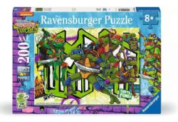 RAVENSBURGER -  TEENAGE MUTANT NINJA TURTLES (200 PIECES XXL) -  TEENAGE MUTANT NINJA TURTLES