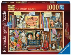 RAVENSBURGER -  THE ARTIST'S CABINET (1000 PIECES)