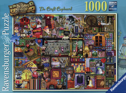 RAVENSBURGER -  THE CRAFT CUPBOARD (1000 PIECES) -  CURIOUS CUPBOARDS 02