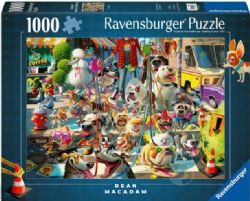 RAVENSBURGER -  THE DOG WALKER (1000 PIECES)